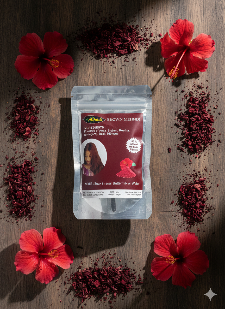 NATURAL BROWN MEHNDI POWDER